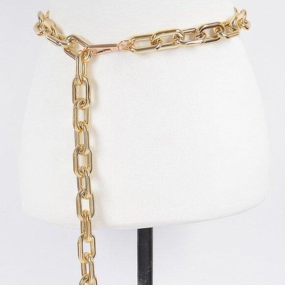 Oversized Plus Size Chain Belt - Picture 1 of 6